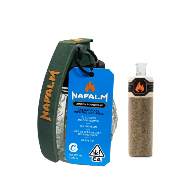 NAPALM Pre roll GRENADE LONDON POUND CAKE